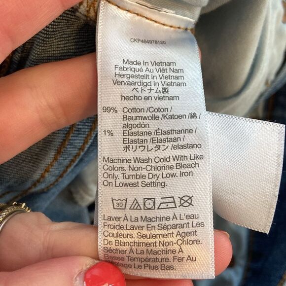 Madewell Medium Wash High Rise Cali Demi Boot Jeans Size 27 - Picture 11 of 11